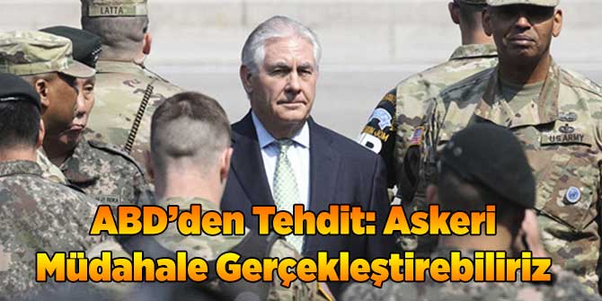 ABD Kuzey Kore'ye Askeri Müdahale Gerçekleştirebilir...