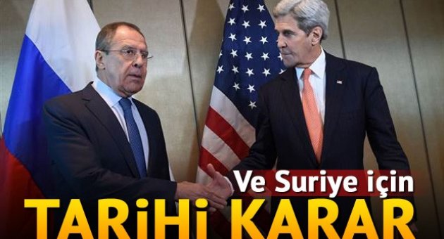 ABD ve Rusya Suriye'de "şiddetin durdurulması" konusunda uzlaşmaya vardı