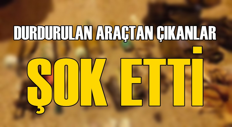 Adana'da mühimmat yüklü araç ele geçirildi