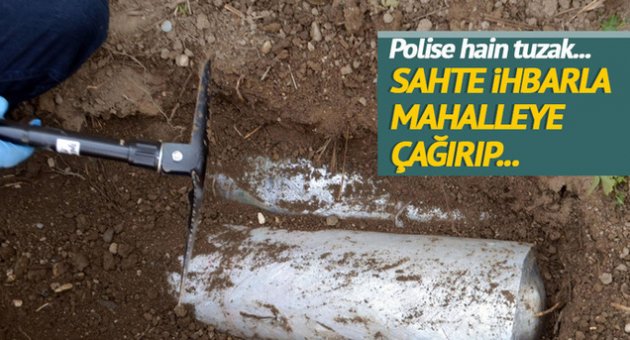Adana'da polise tuzak kuruldu!