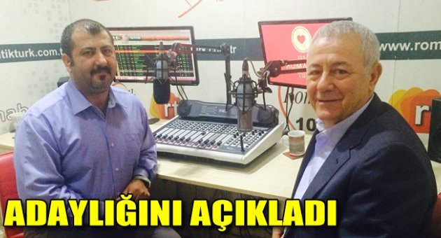 Adaylığını Açıkladı