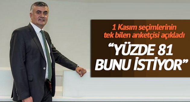 Adil Gür: Yüzde 81 yeni Anayasa istiyor
