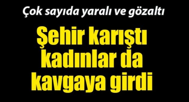 Adıyaman'da haraç kavgası: 8 yaralı 10 gözaltı