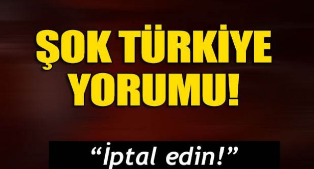 Af Örgütü'nden şok istek!