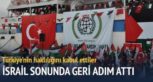AFP: İsrail tazminat şartını kabul etti