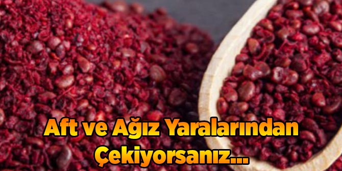 Aft ve Ağız Yaralarından Çekiyorsanız...