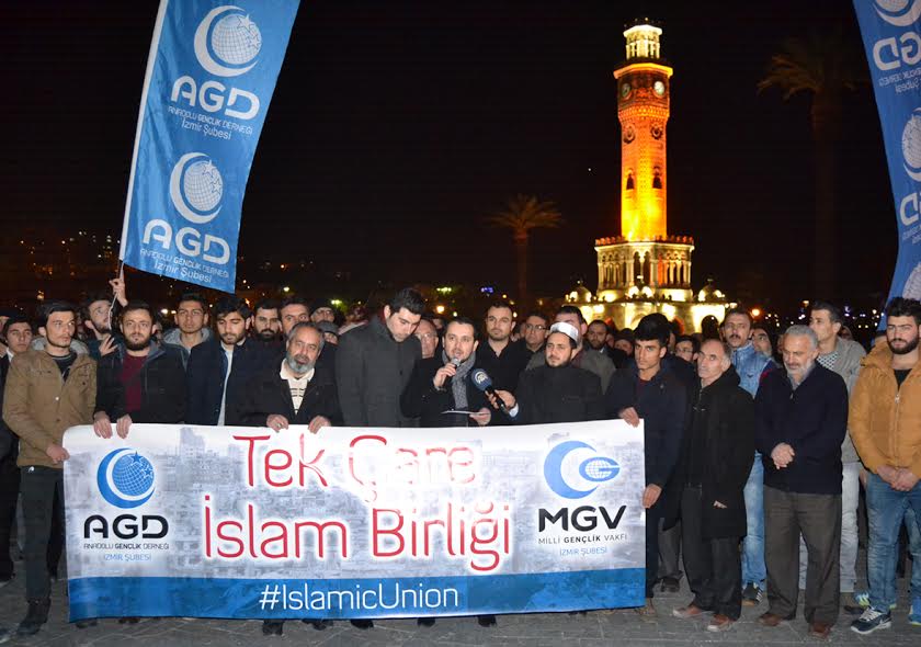 AGD İzmir Şubesi terörü ve Halep’teki katliamları lanetledi