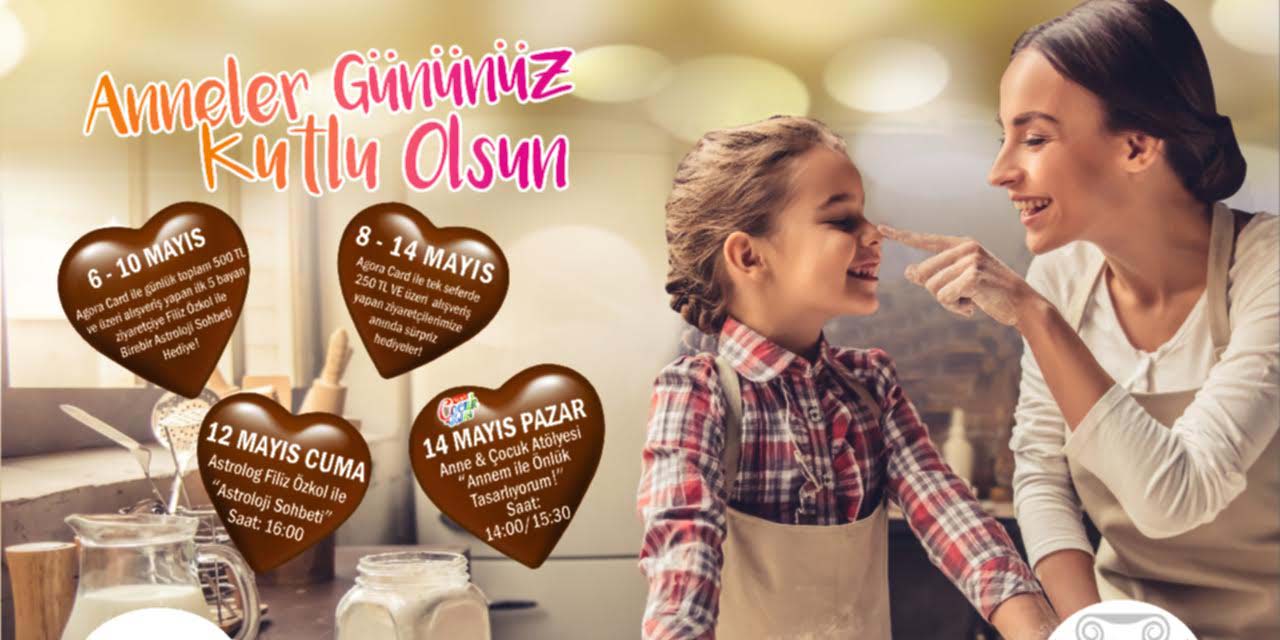 AGORA ALIŞVERİŞ MERKEZİ’NE BEKLİYORUZ!