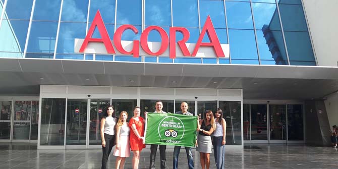 Agora'ya Mükemmellik Sertifikası