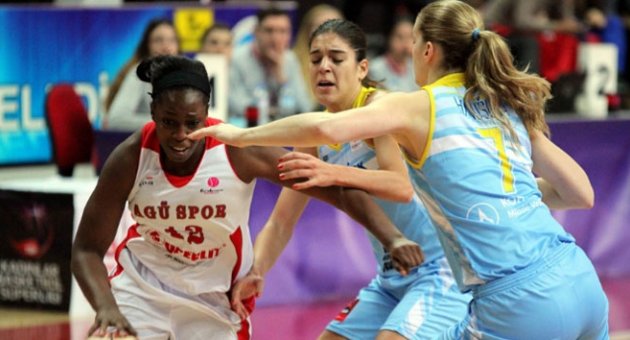 AGÜ Spor konuk takımı mağlup etti