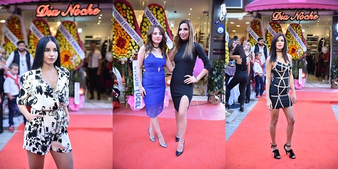 Ajans sahibi bu kez kendi mağazasının açılış defilesini yaptı