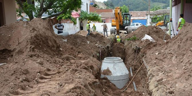 Akçapınar'ın Kanalizasyonu Tamam