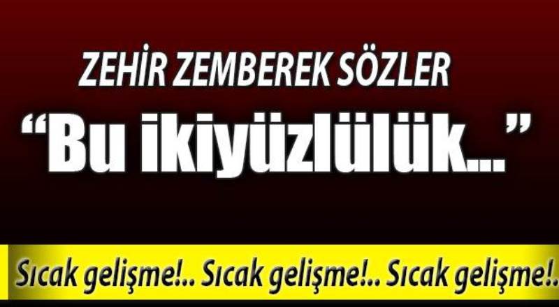 Akdoğan: Bu ikiyüzlülük son bulmalı