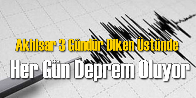 Akhisar 3 Gündür Diken Üstünde