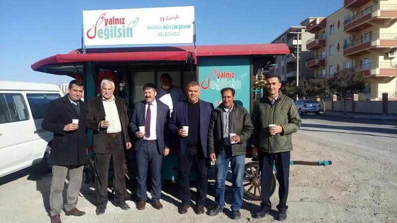 Akhisarlı Sürücüler Büyükşehirle Mutlu
