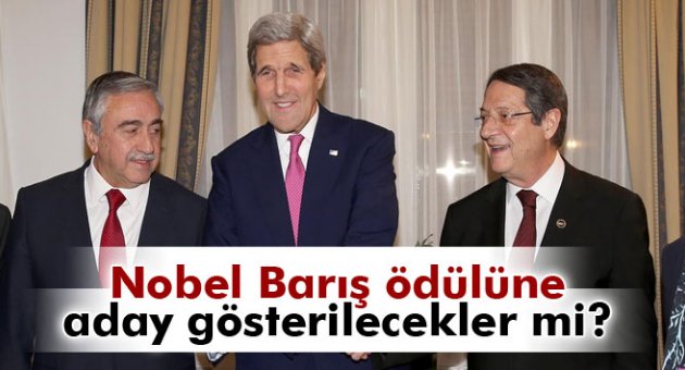 Akıncı ve Anastasiadis Nobel Barış ödülüne aday gösterilebilir