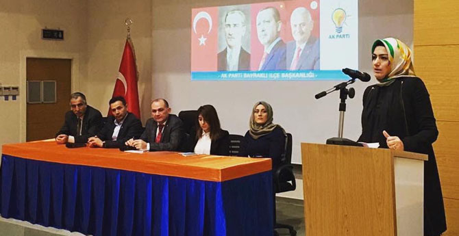 AK Parti Bayraklı Kadın Kolları Yeni Başkanı Belli Oldu