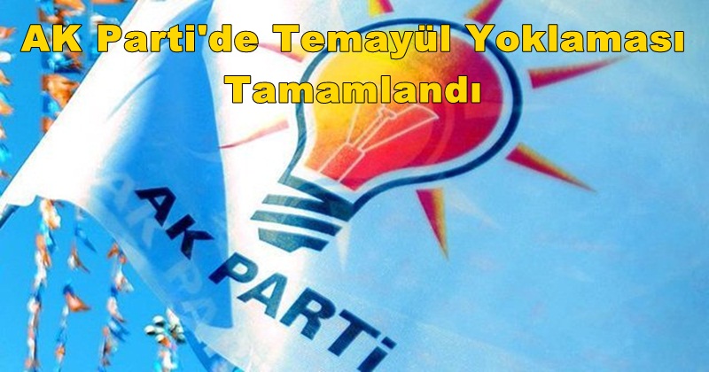 AK Parti'de Genel Başkan İçin Yapılan Temayül Yoklaması Sona Erdi!