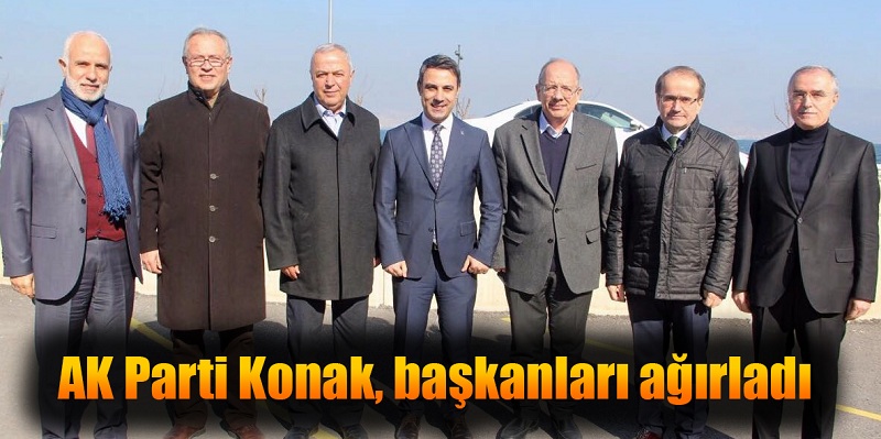 AK Parti Konak, başkanları ağırladı