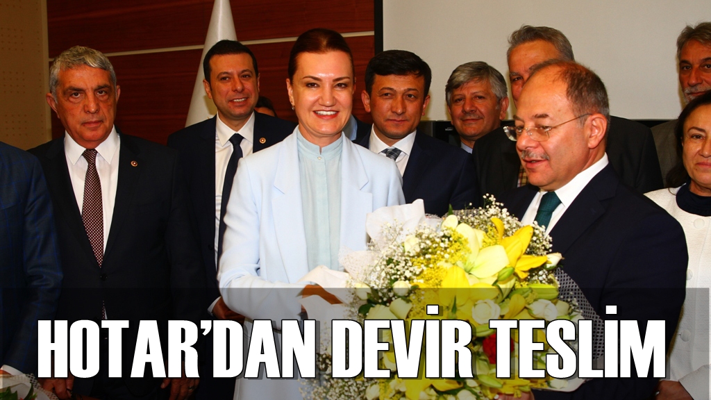 AK Partili Hotar'dan Devir Teslim