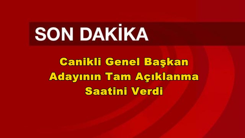 AK Parti'nin Genel Başkanı Yarın Belli Oluyor