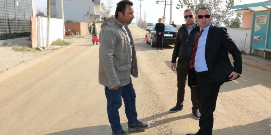 Alaşehir Yolları Modernleşiyor