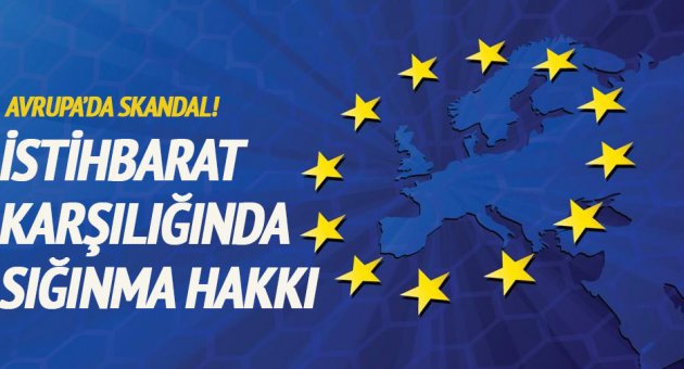 Alman istihbaratından karşılığında sığınma