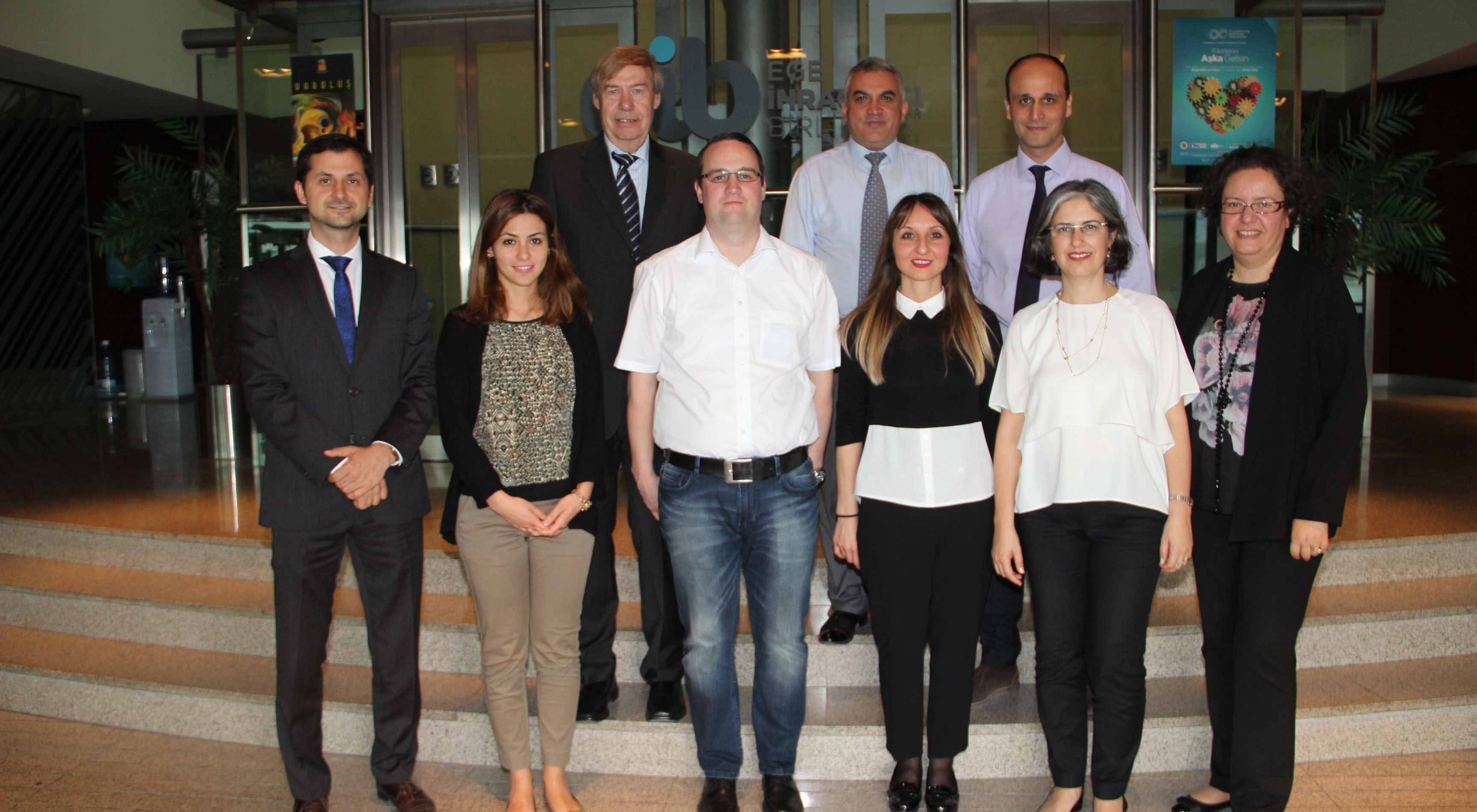 Alman ithalatçılar EİB’de ağırlandı