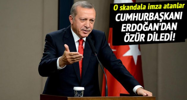 Alman TV'si Erdoğan'dan özür diledi