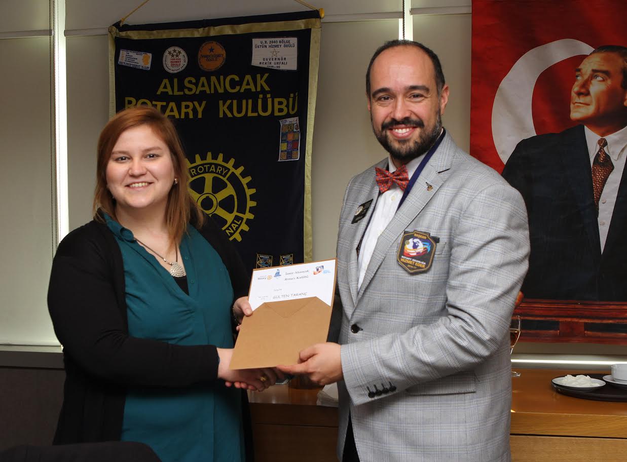Alsancak Rotary&#039;e Ödüllü konuk