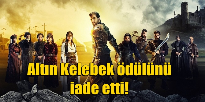 Altın Kelebek ödülünü iade etti!