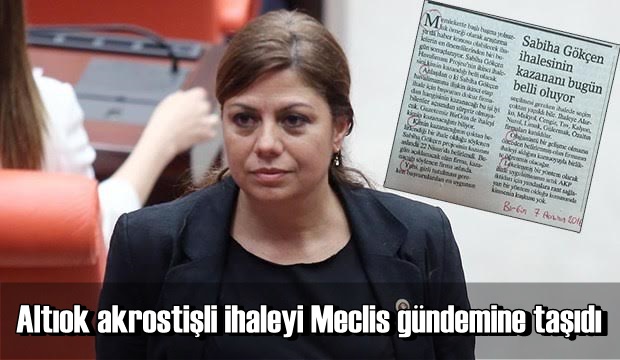 Altıok Akrostişli İhaleyi Meclis Gündemine Taşıdı