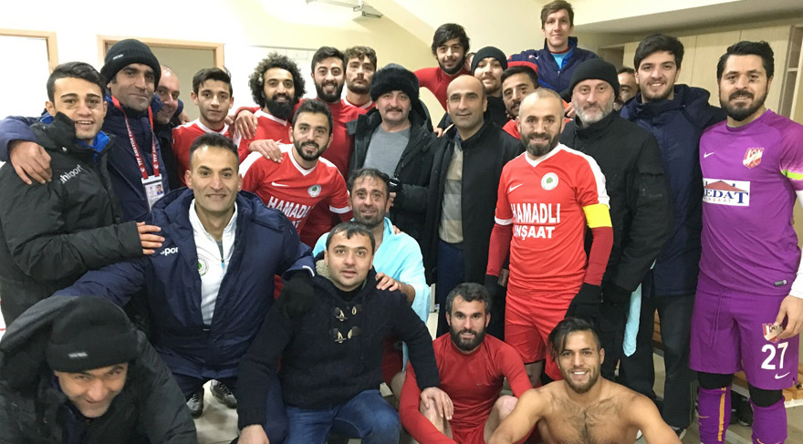 Amatör lig kulübü Araban'dan Halep’e yardım