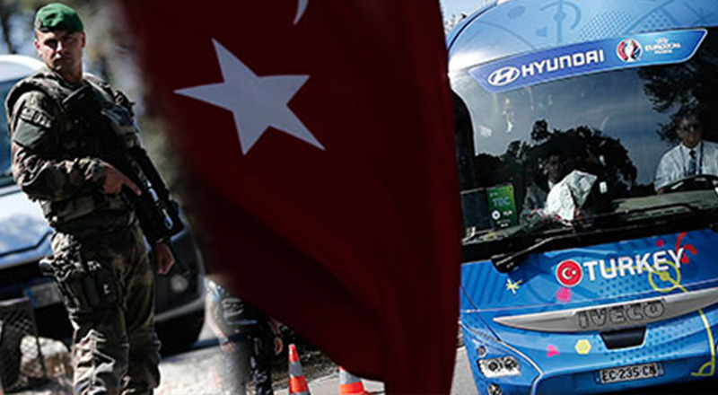 A Milli Takım Fransa'da Korku Dolu Anlar Yaşadı