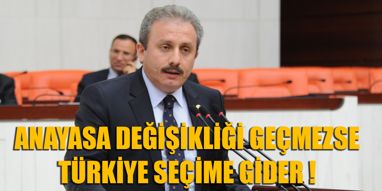 Anayasa değişikliği çıkmazsa seçime gidilebilir!