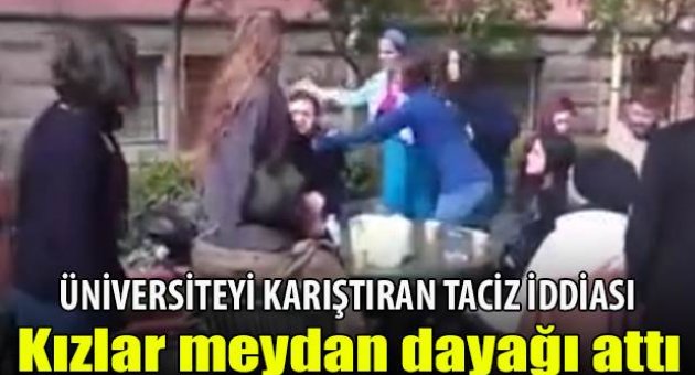 Ankara'da DTCF'de taciz iddiasına meydan dayağı