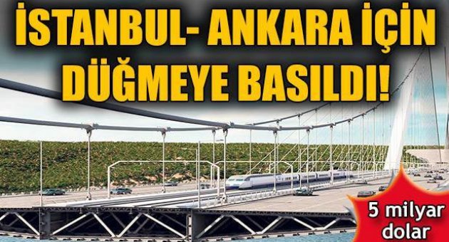 Ankara-İstanbul 1.5 saat