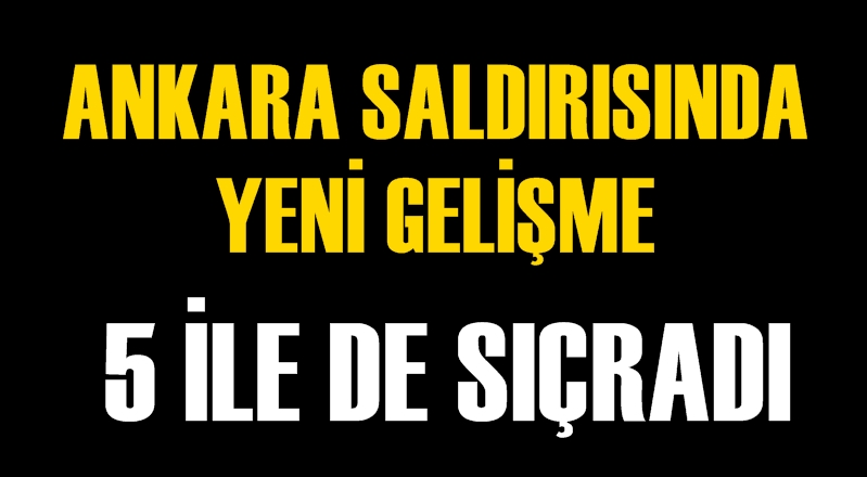 Ankara saldırısına 12 gözaltı