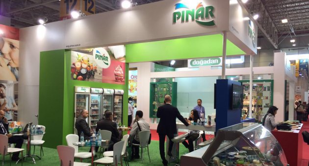 Anufood Fuarı’nda Pınar standına  yoğun ilgi