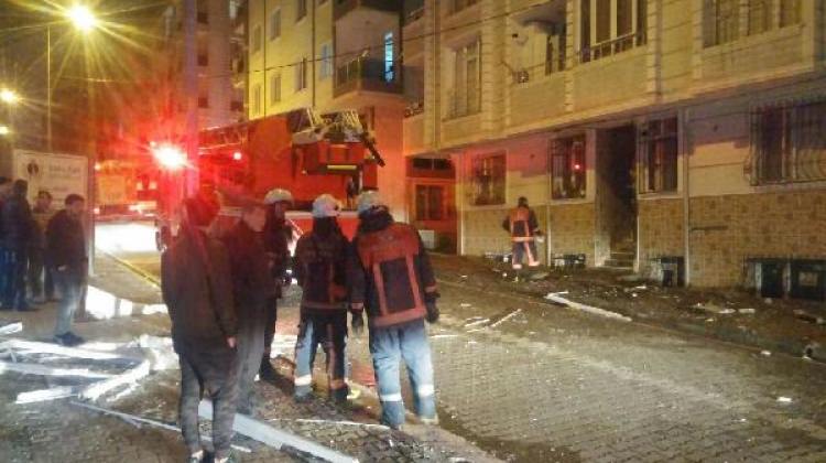 Apartmanda patlama... Yaralılar var...