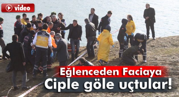 Araçlarını kurtarmak isterken boğuldular!