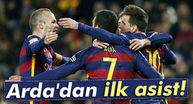 Arda'dan ilk asist!