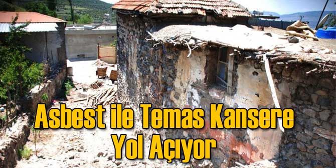 Asbest Teması Kansere Neden Oluyor!