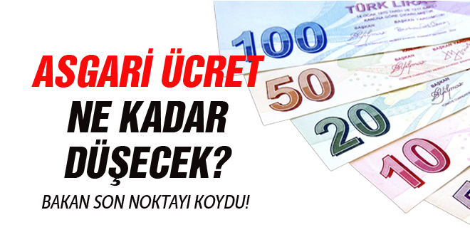 Asgari ücret son rakam ne kadar oldu? Bakan noktayı koydu