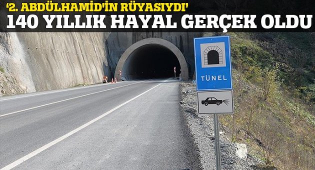 Asırlık projenin birinci etabı açıldı