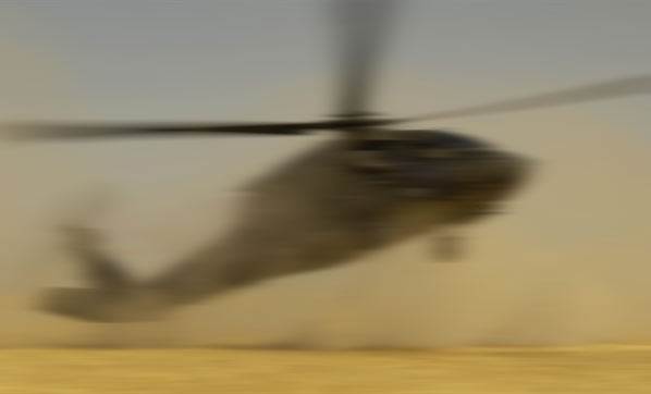 Askeri helikopter düştü! Çok sayıda ölü