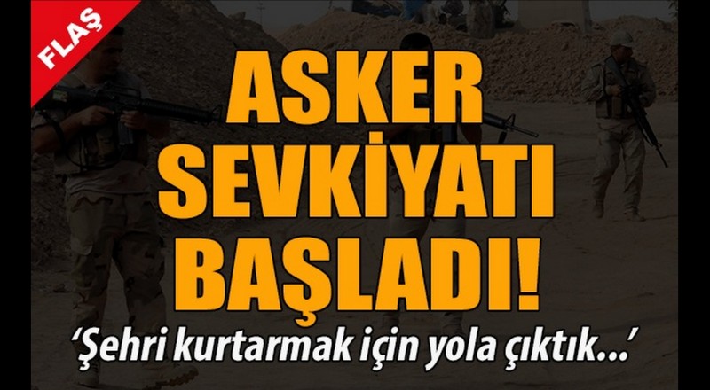Asker sevkiyatı başladı