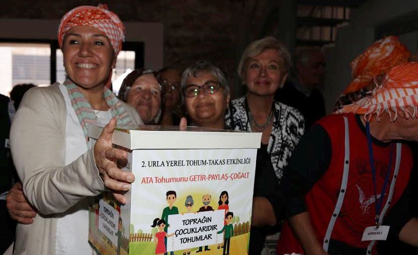 ATA TOHUMLAR URLA’DA ÇOĞALDI