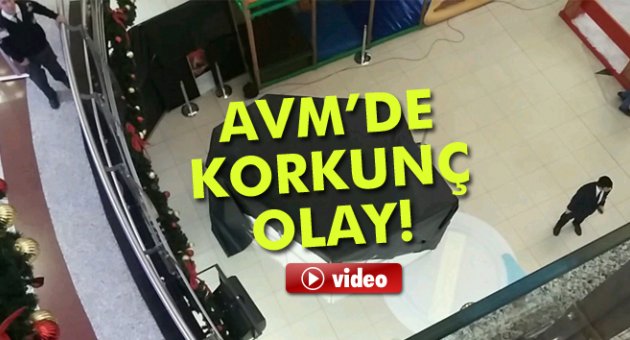 AVM'de korkunç olay