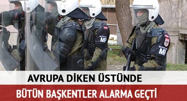 Avrupa'da 'terör saldırısı' uyarısı